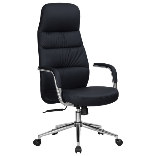 Офисное кресло для руководителей DOBRIN NERO, черный (RXT051-21)