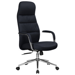 Офисное кресло для руководителей DOBRIN NERO, черный (RXT051-21)