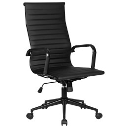Набор 2 шт Офисное кресло для руководителей DOBRIN CLARK SIMPLE BLACK, чёрный