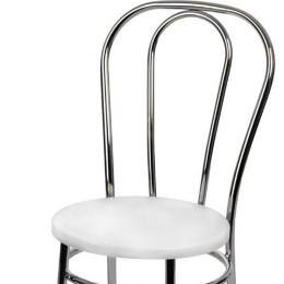 Стул Венский с пластиковым сиденьем СРП-075 (спинка две дуги)