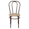 Стул Венский с пластиковым сиденьем СРП-075 (спинка две дуги)