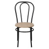 Стул Венский с пластиковым сиденьем СРП-075 (спинка две дуги)