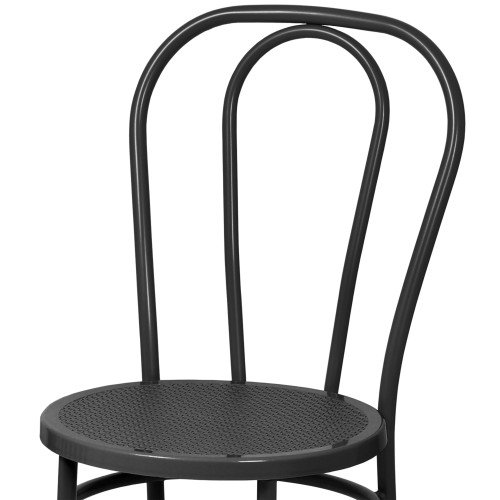 Стул Венский с пластиковым сиденьем СРП-075 (спинка две дуги)