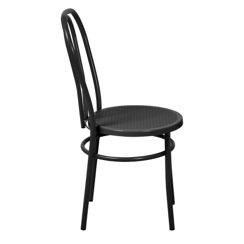 Стул Венский с пластиковым сиденьем СРП-075 (спинка две дуги)