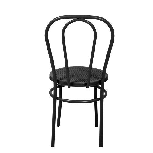 Стул Венский с пластиковым сиденьем СРП-075 (спинка две дуги)