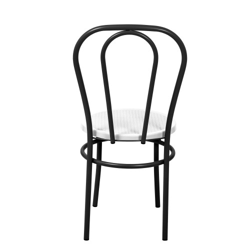 Стул Венский с пластиковым сиденьем СРП-075 (спинка две дуги)