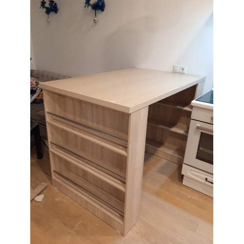 БАРНАЯ СТОЛЕШНИЦА 38 мм. Дуб табак