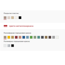 Стул на мет. каркасе ЛАТЭ МОД.СФ1