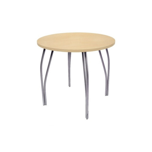 Стол обеденный круглый LС медовое дерево