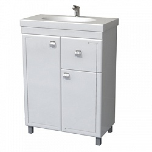 Тумба Толедо под ум-ник Next 60см, с 1-им ящиком, белый 27338