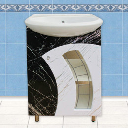 Тумба "Верона 55" с  умывальником "Уют 55" (Киров)