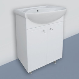 Тумба "Диана 58" с умывальником "Интакт" (Воротынск)