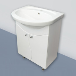 Тумба "Лилия 58" с умывальником "Интакт" (Воротынск) 