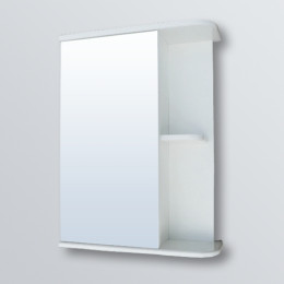 Зеркало "Гретта 50"  левое/правое , со шкафчиком