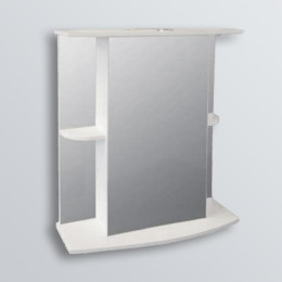 Зеркало "София 60"  с подсветкой, со шкафчиком