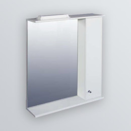 Зеркало "Мадрид 75"  с подсветкой со шкафчиком