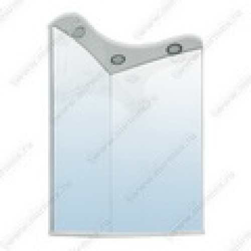 Зеркало угловое Фаина  с подсветкой