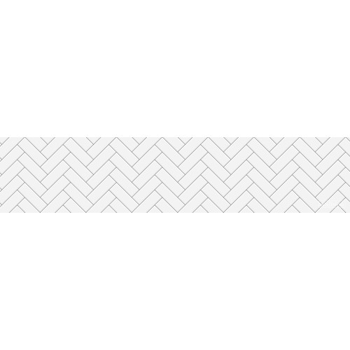 КУХОННЫЙ ФАРТУК Метро керамик Белая