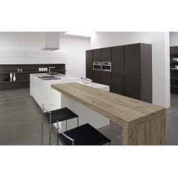 Компакт-плита HPL Compact Дуб Кера 4200х1320х12мм black, арт.2075,<br />ARCOBALENO