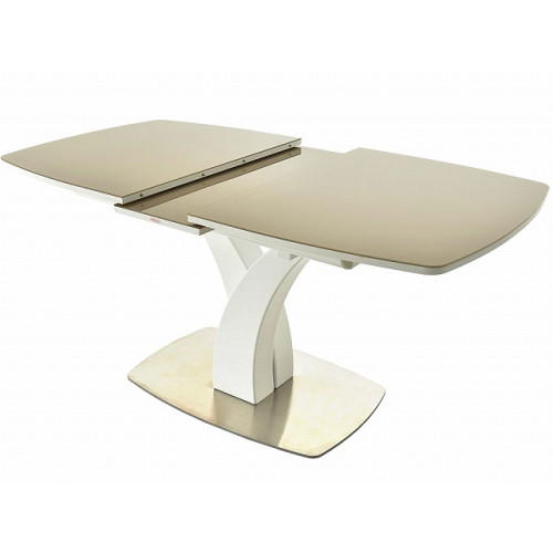 Стол «Нотр Дам» ПМ стекло, капучино