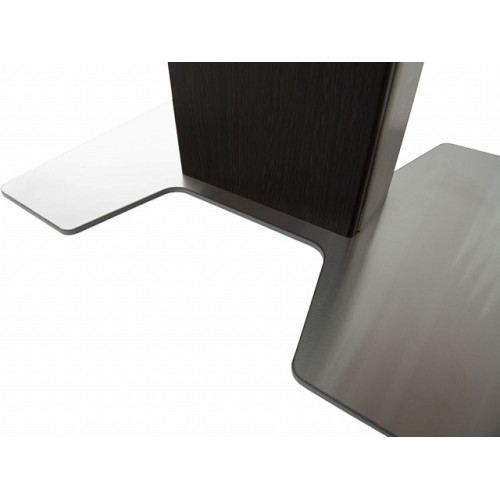 Стол «Сардиния» стекло, черный