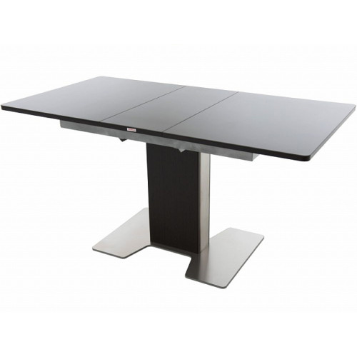 Стол «Сардиния» стекло, черный