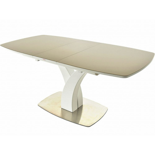 Стол «Нотр Дам» ПМ стекло, капучино