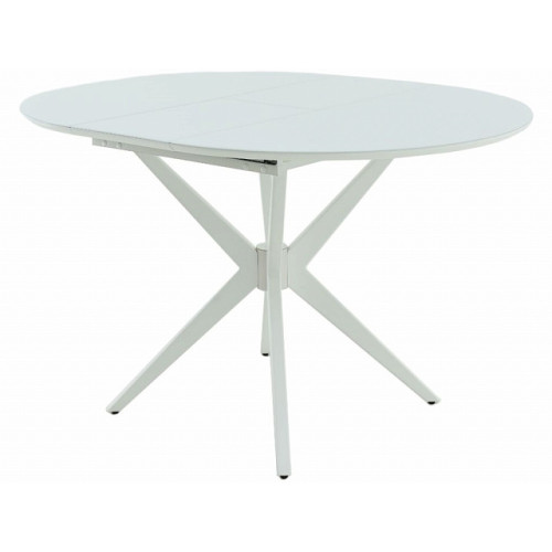 Стол «Сидней СВ» стекло белое, каркас белый