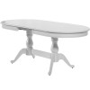 Стол «Фабрицио-2» овал 120*90, белая эмаль