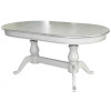 Стол «Фабрицио-2» овал 120*90, белая эмаль