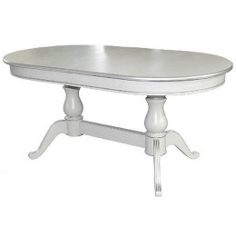Стол «Фабрицио-2» овал 120*90, белая эмаль