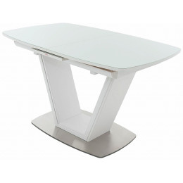Стол «Севилья» ПМ стекло OPTI, белый