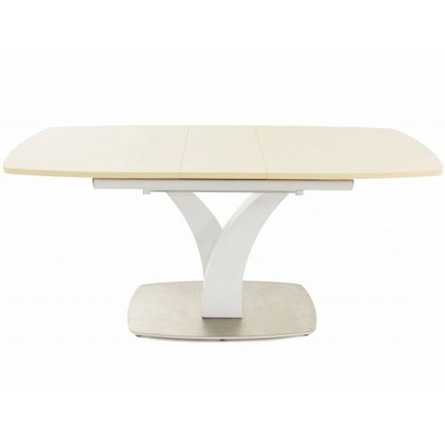 Стол «Нотр Дам» ПМ стекло, молочный