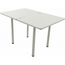 Стол «Бари» стекло, белый