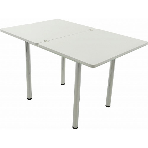 Стол «Бари» стекло, белый