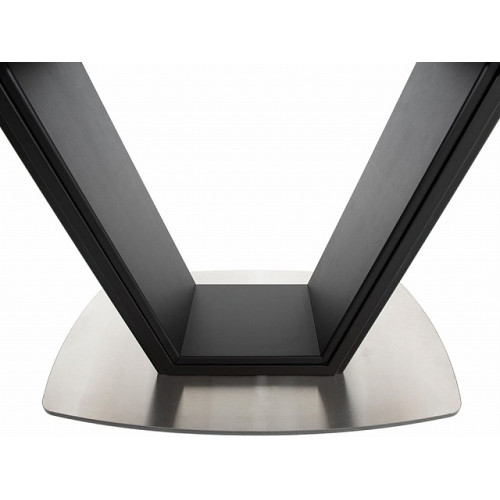 Стол «Севилья» ПМ стекло, черный