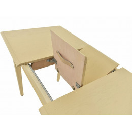 Стол «Сиена» 110*70, слоновая кость