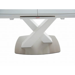 Стол «Орлеан» ПМ стекло OPTI, белый