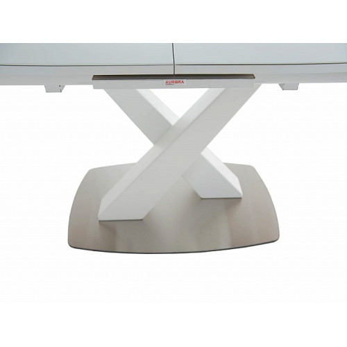 Стол «Орлеан» ПМ стекло OPTI, белый