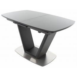 Стол «Севилья» ПМ стекло, черный