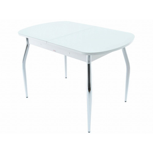 Стол «Ривьера» стекло СВ, белый