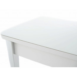 Стол «Гамбург» стекло СВ, белый