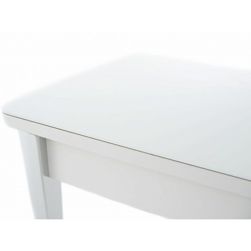 Стол «Гамбург» стекло СВ, белый