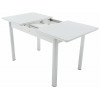 Стол «Гамбург» стекло СВ, белый