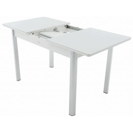 Стол «Гамбург» стекло СВ, белый