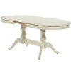 Стол «Фабрицио-2» овал 120*90, слоновая кость