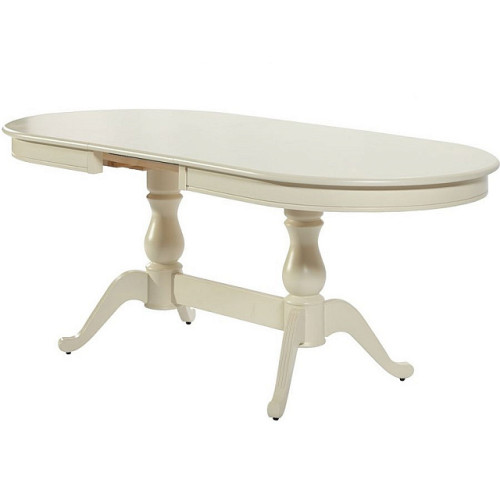 Стол «Фабрицио-2» овал 120*90, слоновая кость