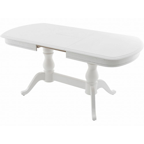 Стол «Фабрицио-2м» (мыло) 120*80, белая эмаль