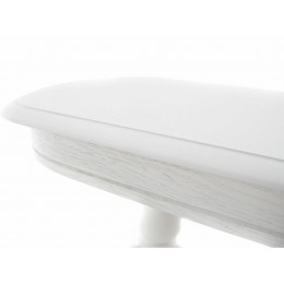 Стол «Фабрицио-2м» (мыло) 120*80, белая эмаль