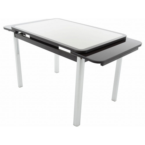 Стол «Пекин» кожа Мозаика 19406, коричневый